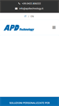 Mobile Screenshot of apdtechnology.it